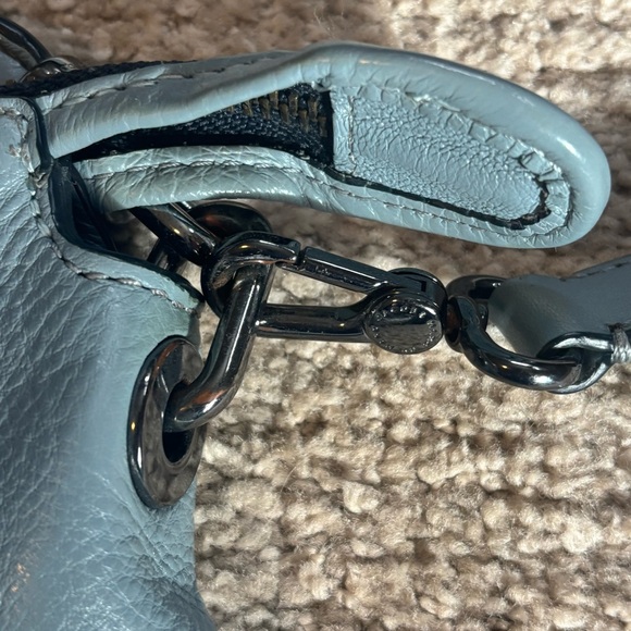 Marc Jacobs Light Blue Hobo Leather Bag - Picture 3 of 8
